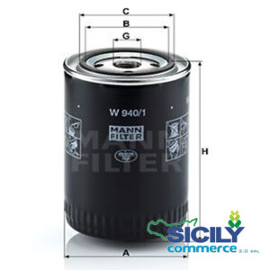 Filtro olio MANN-FILTER W 719/29