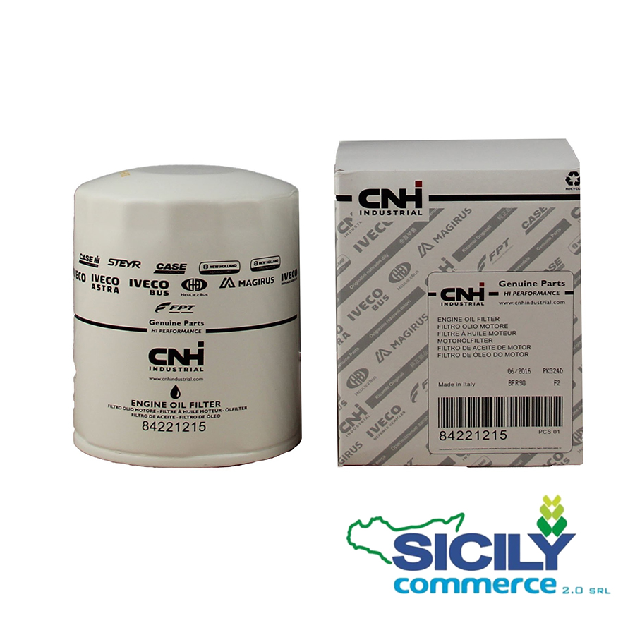 Filtro olio motore CNH 84221215 - Sicilycommerce