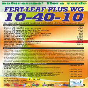 Fert-Leaf Plus WG 10-40-10