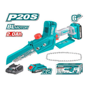 Potatore a batteria motosega con due batterie