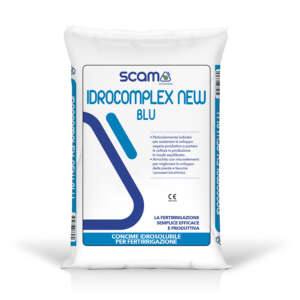 Idrocomplex new blu NPK (SO3) con B+Cu+Fe+Mn+Zn 20.20.20