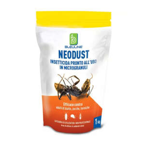 Neodust - Insetticida per insetti striscianti (Blatte, zecche e formiche)