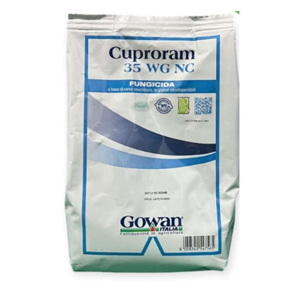Cuproram 35 WG NC  a base di rame sotto forma di ossicloruro