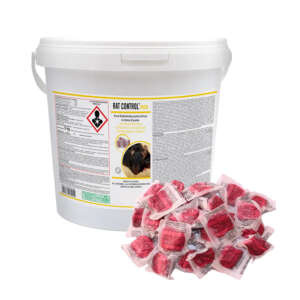 Topicida Rat Control Pasta esca topicida veleno topi ratti 5 KG